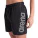 Buy ARENA Men's Fundamentals Logo Boxer R Swim Trunks - Black/White (1 Pack) | International Shipping Available - Buy Online on GoSupps.com