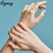 Cigmag 2PCs Magnetic Lymph Drainage for Women - 99% Pure Copper Adjustable Finger Rings in Silver & Rose Gold with Gift Box - Buy Online on GoSupps.com