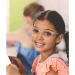 2 Pack Blue Light Glasses for Kids Girls | Anti-Fatigue Computer Game Glasses | Ages 4-14 | Anti Eyestrain & UV Glare Protection | Red & Pink - Buy Online on GoSupps.com