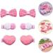 ibasenice 3 Pairs Hair Clips Women Heart Hair Barrette Bow Hair Pin Cute Hair Accessories for Party - Buy Online on GoSupps.com