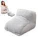 Heated foot warmer - full wrap heater for thickened feet non -slip foot warmers rechargeable foot warmers for feet men and women at home gray