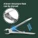 VANWIN Nail Clippers Slant Curved Blade Nail Clipper for Thick Toenails and Ingrown Nails Toenail Clippers for Seniors Men - Buy Online on GoSupps.com