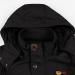 Hanxiulin Men's Oversized Plush Jacket - Warm Lined Fleece Winter Parka | Breathable Black Bladder Fleece Coat - XL - Buy Online on GoSupps.com