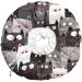 Mayumay Adjustable Cat Neck Band - Waterproof Elizabethan Collar for Wound Healing & Post-Operation Protection | Soft Border for Cats Kittens & Small Dogs - Gray (S) - Buy Online on GoSupps.com