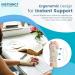 INSTINNCT Fully Adjustable Wrist Thumb Support Brace for Men and Women - Thumb Splint for Tendonitis and Pain - Fits Both Hands - Beige (Pair) One Size - Buy Online on GoSupps.com
