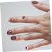 Mikinona Nail Gems 1 Glass Chip Nail Chunky Flakes Colored Glass Colored Bear Garden Ornament Bulk Chips Bulk Flower 3d Crystal Punk Accessories Crushed Charm Jewelry Drill 0.5X0.3cm Rosy - Buy Online on GoSupps.com