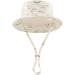 XIAOHAWANG Baby Boy Sun Hat - Dinosaur Bucket Hat for Toddler Boys 2-4 Years - White Beach Cap for Summer - Buy Online on GoSupps.com