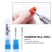 Diamond Bit Small Barrel Shape Electric Nail Drill File for Manicure Pedicure Polishing - Medium 2.5 - Buy Online on GoSupps.com