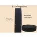 1'' Black Wide Knit Elastic Spool - 40 Yards | Heavy Stretchy Band for DIY Sewing Craft | High Elasticity Knit Band - 1 25mm Black - Buy Online on GoSupps.com
