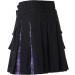 Shop Scottish Kilt for Men | Modern Checkered Skirts & Vintage Casual Culottes - XXL Purple with Bags - Buy Online on GoSupps.com
