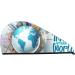 Travel Around The World Microfiber Hair Towel - Super Absorbent Coral Velvet Wrap for Long Curly & Thick Hair | Quick Drying Women's Hair Cap - Buy Online on GoSupps.com