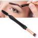 Verdant Touch Angled Brush Double Ended Spiral Eyebrow Brush with Cover Portable Angled Makeup Tool for Beginners - Buy Online on GoSupps.com
