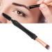 Double Ended Eyebrow Brush | Multi-Functional Mini Makeup Tools | Professional Angled Brush & Spoolie for Beginners | International Shipping - Buy Online on GoSupps.com