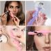 COHEALI Eyeshadow Stencils 2pcs Silicone Beauty Ruler Eyeshadow Silicone Eyeliner Shield Silicone Eyebrow Stencil Bevel Cream - Buy Online on GoSupps.com