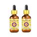 Deve Herbes Pure Calendula Oil Calendula officinalis with Glass Dropper 100 Natural Therapeutic Grade for Personal Care Pack of Two 100ml X 2 66 oz