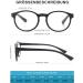 OKH Blue Light Blocking Reading Glasses for Women & Men - Spring Hinge UV Protection & Glare Reduction - Round Black Gray Blue - +2.50 Diopters (3 Pack) - Shop Now! - Buy Online on GoSupps.com