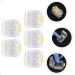 EXCEART 5pcs Membrane Tooth Boxes - Transparent Denture Storage Boxes with Latch - Buy Online on GoSupps.com