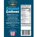 Platinum Kettle Cooked Coconut Cashews - Plant-Based Protein Snack | Healthy Fiber | 13 oz Resealable Pouch for Home Office Gym & School - Ship Internationally - Buy Online on GoSupps.com