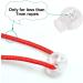 25pcs Clear Plastic Cord Lock Stopper End Toggle for Drawstring Clothing, Shoelace, Bag, Camping - Buy Online on GoSupps.com