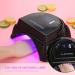 Gel Uv Led Nail Lamp Rechargeable Manicure Pedicure Nail Lamp Professional Nail Dryer Gel Polish Light UV Gel Curing 64W Nail Art Tools Accessories with 4 Timer Setting LCD Display(UK) - Buy Online on GoSupps.com