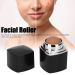 Portable Volcanic Stone Facial Roller - Oil Absorbing & Cleaning Mini Massage Tool for Skincare (Black) | International Shipping - Buy Online on GoSupps.com