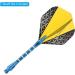 Patikil Dart Flights - Yellow PET Standard Darts Accessories for Soft & Steel Tip Replacement - Buy Online on GoSupps.com