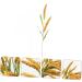 Warmhm 3pcs Simulated Ears of Corn Fake Wheat Ears Dried Wheat Stalks for Decorations Wheat Decoration Single Artificial Grass Plant Artificial Wheat Ears Stalks Vegetable Iron Goldenx3pcs 12X75CMx3pcs - Buy Online on GoSupps.com