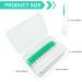 Skhaovs 230-Piece Double-Sided Interdental Brushes - Silicone Tooth Cleaner Sticks for Narrow Spaces (Green) | Optimal Oral Care - Buy Online on GoSupps.com