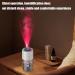 Portable Humidifier Desk Air Humidifier Personal Facial Mister | Rechargeable Cool Mist Humidifiers with Starry Projector Personal Desktop Humidifier for Bedroom Nightstand White - Buy Online on GoSupps.com