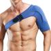 Adjustable Neoprene Shoulder Bandage for Men & Women - Pain Relief for Tendinitis Bursitis & Arthritis - Left/Right Compression Support - Buy Online on GoSupps.com