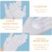 PSOWQ Ultra-Thin White Cotton Gloves for Dry Hands - Moisturizing Eczema Relief Spa & Jewelry Inspection - 24 Pieces (12 Pairs) - Buy Online on GoSupps.com