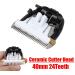 Shumo Grooming Ceramic Cutter Head Razor Blade 40Mm 24 Teeth for Animal Clipper Trimmer - Buy Online on GoSupps.com