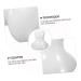 FRCOLOR 6 Pcs Massage Stone Set - Natural Gua Sha Tools for Facial Massage | Quartz & Jade Eye Massager | Enhance Your Beauty Routine - Buy Online on GoSupps.com