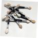 Didiseaon 50pcs Makeup Tools Aluminum Portable Dual Sides Daily Stick Beauty Shadow Eyeshadow Women Sponge 7.5X0.5cm As Shown - Buy Online on GoSupps.com