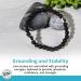 Buy Wild Essentials Turquoise & Hematite Lava Stone Essential Oil Diffuser Bracelet - Aromatherapy Jewelry for Men & Women - Expandable Up to 8 Inches - Buy Online on GoSupps.com