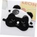 Buy NOLITOY Panda Sleep Mask - Cartoon Eye Shade & Plush Eye Cover for Adults - Travel-Friendly Eye Patches - Buy Online on GoSupps.com