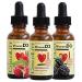 CHILDLIFE ESSENTIALS Vitamin D3 Drops - Vitamin D Drops for Infants, Baby Vitamin D Drops, Liquid Vitamin D for Kids, Toddlers 1-3, Children, 500 IU Per Serving - Natural Berry, 1 Fl Oz (Pack of 3)