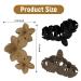 4pcs Flower Hair Clips for Women | Matte Hawaiian Hair Accessories - Strong Hold Claw Clips - Buy Online on GoSupps.com