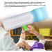 Hair Dye Bottle Shampoo Hair Coloring Dyestuff Applicator Bottle with Comb Teeth and Graduated Scale 170ml/5.7oz(Blue) - Buy Online on GoSupps.com