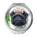 Mirror makeup mirror Dog Cute Animal Canine Pet Pug Puppy Pocket Mirror portable mirror