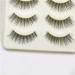 10 Pairs False Lashes Eyelashes Natural Look Handmade Crisscross 3D Reusable Black - Buy Online on GoSupps.com