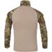 Men's Combat T Shirt and Pant Set - Camo Military Tactical Uniform with Long Sleeve BDU Shirt - Small - Buy Online on GoSupps.com