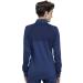 Cherokee Women's Zip Up Scrub Jacket | Breathable Mesh | Shirttail Hem | Navy, XL - WW301 - Buy Online on GoSupps.com