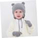 Galpada Children's Winter Hat | Knitted Baby Cycling Cap | Windproof Acrylic Wool Infant Hats | Cute Caricature Design for Newborns - Buy Online on GoSupps.com