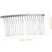 DOITOOL 20 Bobby Pins Black Hair Clip Combs Black Barrettes Headwear for Women Metal Comb for Dogs Bridal Veil Comb Metal Hair Comb for Veil Wedding Veil Comb Decorate Hairpin - Buy Online on GoSupps.com