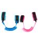 MOTTDAM 2 Pcs Anti Lost Wristband 1.5M Baby Safety Wrist Link Belt Walking Hand Belt Strap Leash Wire Rope for Child Toddler Kids Blue + Pink