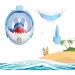 CYSCO Kids Full Face Snorkel Mask - 2020 Shark Sharp Design for HD Seaview - Blue - Buy Online on GoSupps.com