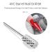 MelodySusie 4X Coarse Large Barrel Nail Drill Bit 3/32'' - Professional Tungsten Carbide Nail Bit for Acrylic Gel Nails | Fast Manicure & Pedicure Removal | Two Way Rotation | Nail Salon Supply - Buy Online on GoSupps.com