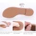 Women's Orthopedic Bunion Corrector Sandals - Summer Rhinestone Slip-On Wedge - Open Toe Breathable Flip Flops for Beach & Plantar Fasciitis - 5 Colors Including Pink - Buy Online on GoSupps.com