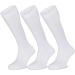 Sugar Free Sox Men's Diabetic OTC Socks 3-Pack - White (Size 10-13) - Buy Online on GoSupps.com